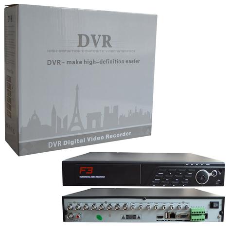DVR HD CVI Stand Alone 8 Canais 720p Internet USB HDMI HD F-H708