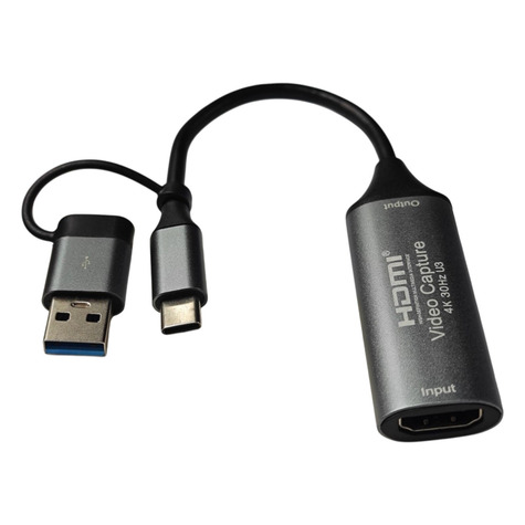 Placa Captura Hdmi 4k 60hz Streaming JC-TYC/USB-CAP