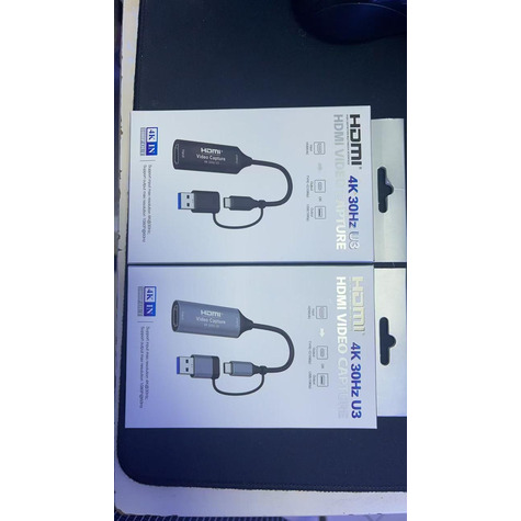 Placa Captura Hdmi 4k 60hz Streaming JC-TYC/USB-CAP