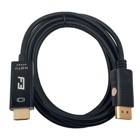 Cabo Adaptador conversor Displayport Para HDMI 1.8 metros JC-CB-DMI18