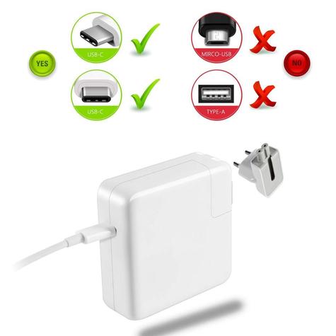 Fonte Carregador USB C APP-61T 61W 20.3V 3A