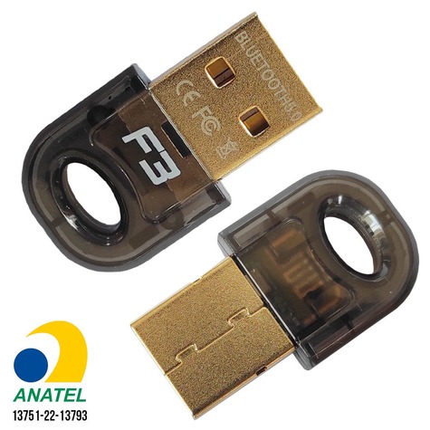 Adaptador Bluetooth 5.0 USB 2.0/3.0 PC Note RTL8761B JC-BLU04