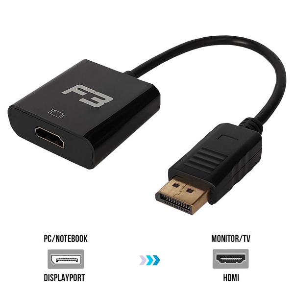 Adaptador DisplayPort a HDMI 