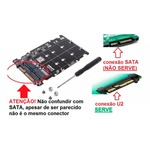 Adaptador Case Ssd M.2 Nvme/pcie E Ngff/sata Para SAS CS-SAS-SFF