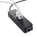 Cabo Adaptador USB-C 3.1 Type-C Para Hub 3 Portas USB 3.0 com Rj45 10/100/1000 Mbps JC-TYC-R03