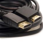 Cabo Adaptador conversor Displayport Para HDMI 1.8 metros JC-CB-DMI18