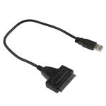 Cabo Adaptador Conversor SSD/ HD SATA 2.5" 3.5"* para USB 2.0
