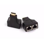 Extensor HDMI 1080P 3D 30 Metros RJ45 CAT5 e CAT6 JC-EX-RJ45