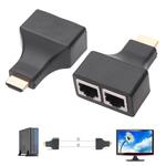 Extensor HDMI 1080P 3D 30 Metros RJ45 CAT5 e CAT6 JC-EX-RJ45