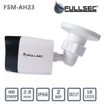 Câmera Bullet AHD 1080P 18x leds 2.8mm Plástico FSM-AH23