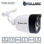 Câmera Bullet AHD 1080P 18x leds 2.8mm Plástico FSM-AH23