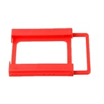 Suporte para 1 HDD e SSD plástico Vermelho SU-S01