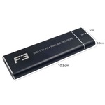Case Adaptador HD M.2 NGFF ou NVMe Para Type-c/ USB3.0 CS-ADP-NGFF/NVME