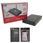 Case Externo USB 3.0 para HD SATA 3,5"/ 2,5" CS-3-2EM1