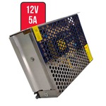 Fonte Chaveada 12V 5A 60W Colmeia para Câmera CFTV F3 DV-5