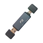Adaptador TYPE-C/USB 3.0 para Leitor de cartão SD/ Micro SD JC-LT-TYC-U