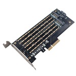 Placa Pci-Express 4.0 4X Para HD NVME M.2 NGFF SSD PLA-NM