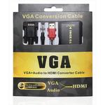 Cabo Conversor VGA para HDMI com Áudio USB JC-AD-VGA