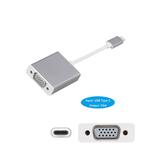 Cabo Adaptador USB-C 3.1 TYPE-C Para VGA JC-TYC-VGA